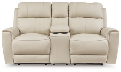 Dahlmoore Power Reclining Loveseat with Console - Furniture 4 Less (Jacksonville, NC)