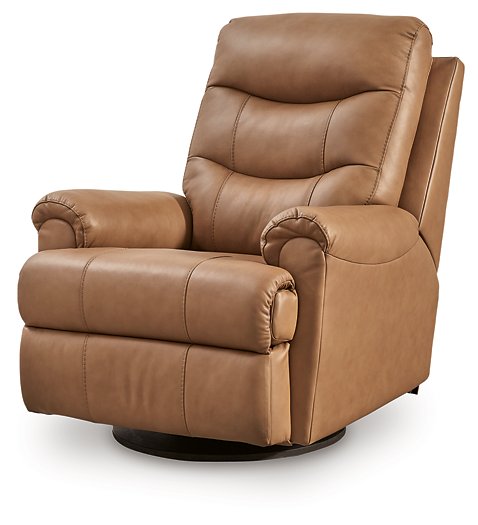 Flynwood Swivel Glider Recliner - Furniture 4 Less (Jacksonville, NC)