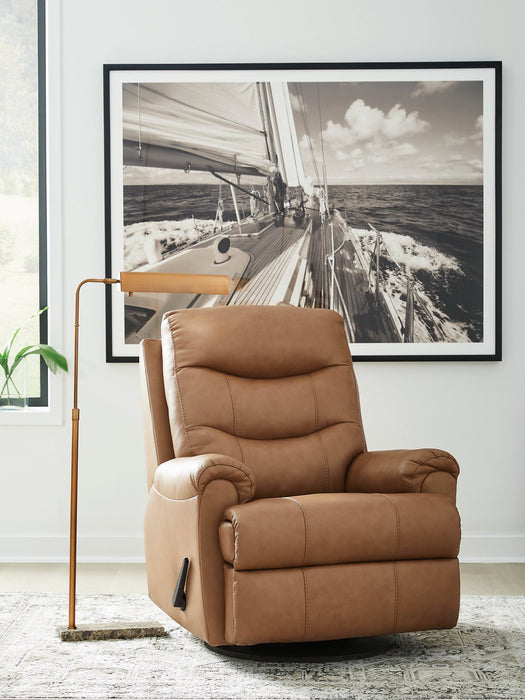 Flynwood Swivel Glider Recliner - Furniture 4 Less (Jacksonville, NC)