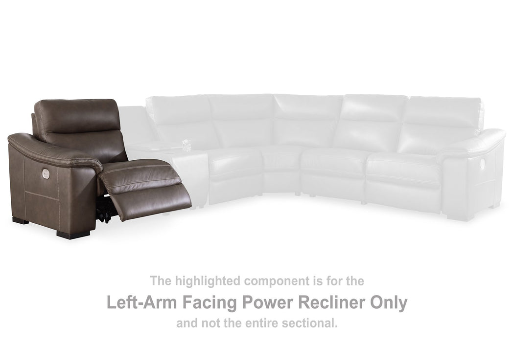 Salvatore Power Reclining Sectional - Furniture 4 Less (Jacksonville, NC)