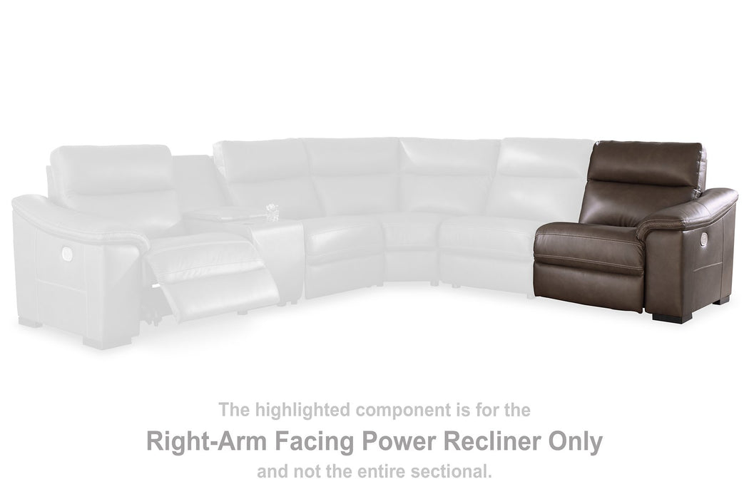 Salvatore Power Reclining Sectional - Furniture 4 Less (Jacksonville, NC)