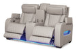 Boyington Power Reclining Loveseat with Console - Furniture 4 Less (Jacksonville, NC)