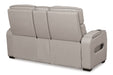 Boyington Power Reclining Loveseat with Console - Furniture 4 Less (Jacksonville, NC)