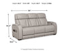 Boyington Power Reclining Sofa - Furniture 4 Less (Jacksonville, NC)