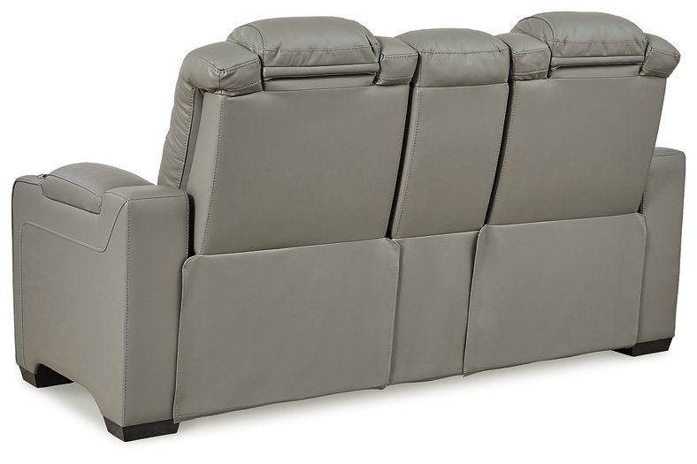 Backtrack Power Reclining Loveseat - Furniture 4 Less (Jacksonville, NC)