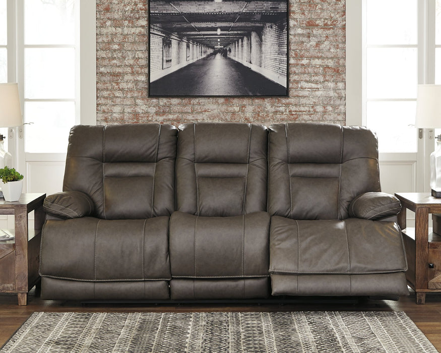 Wurstrow Power Reclining Sofa - Furniture 4 Less (Jacksonville, NC)