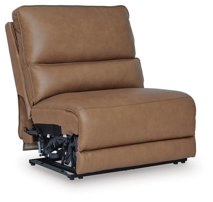 DeepWakes Power Reclining Sectional with Chaise - Furniture 4 Less (Jacksonville, NC)