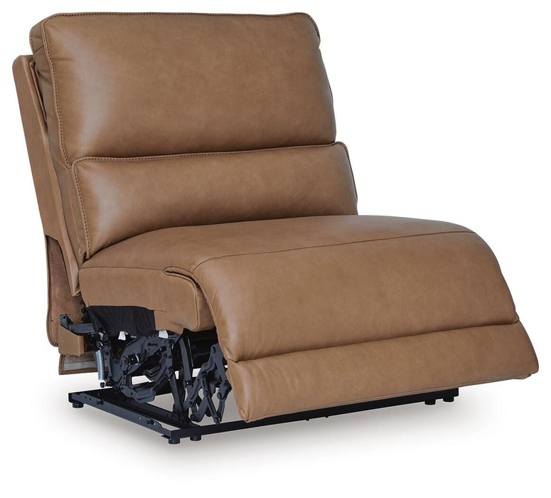 DeepWakes Power Reclining Sectional with Chaise - Furniture 4 Less (Jacksonville, NC)