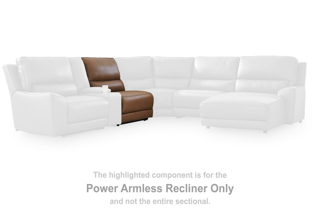 DeepWakes Power Reclining Sectional - Furniture 4 Less (Jacksonville, NC)