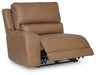 DeepWakes Reclining Sectional with Storage Console - Furniture 4 Less (Jacksonville, NC)