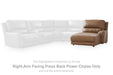 DeepWakes Power Reclining Sectional with Chaise - Furniture 4 Less (Jacksonville, NC)