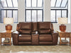DeepWakes Power Reclining Loveseat with Console - Furniture 4 Less (Jacksonville, NC)