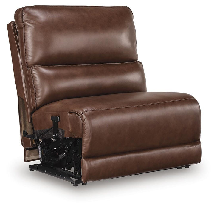 DeepWakes Power Reclining Sectional with Chaise - Furniture 4 Less (Jacksonville, NC)