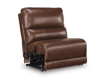 DeepWakes Power Reclining Sectional with Chaise - Furniture 4 Less (Jacksonville, NC)