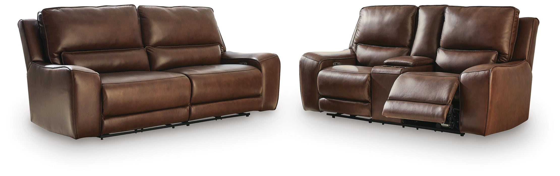 DeepWakes Reclining Living Room Set - Furniture 4 Less (Jacksonville, NC)