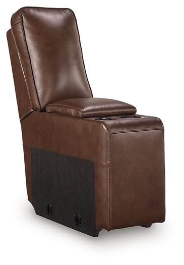 DeepWakes Power Reclining Sectional with Chaise - Furniture 4 Less (Jacksonville, NC)