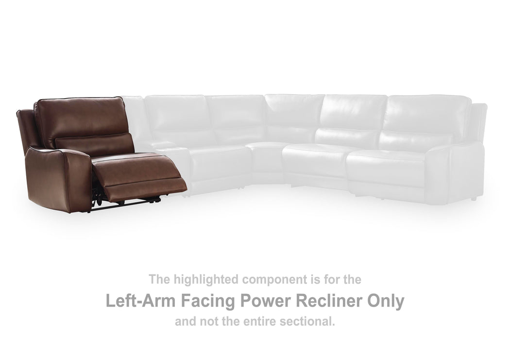 DeepWakes Power Reclining Sectional - Furniture 4 Less (Jacksonville, NC)