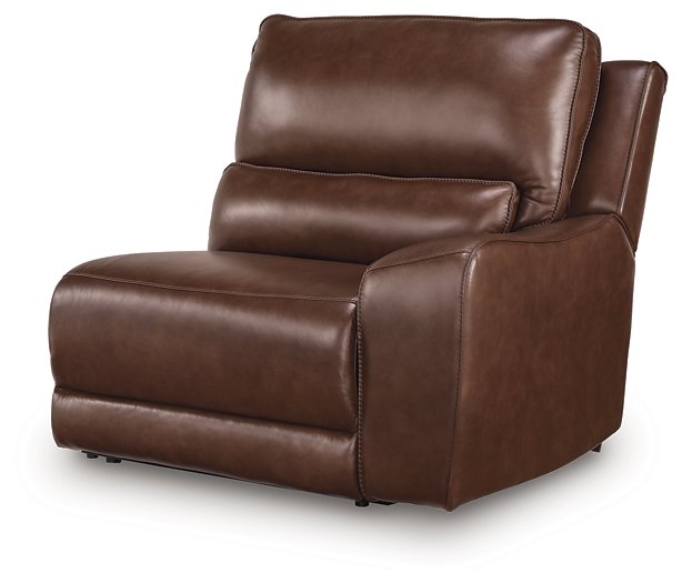 DeepWakes Power Reclining Sectional with Chaise - Furniture 4 Less (Jacksonville, NC)