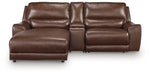 DeepWakes Power Reclining Sectional with Chaise - Furniture 4 Less (Jacksonville, NC)