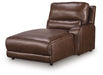 DeepWakes Reclining Sofa Chaise - Furniture 4 Less (Jacksonville, NC)