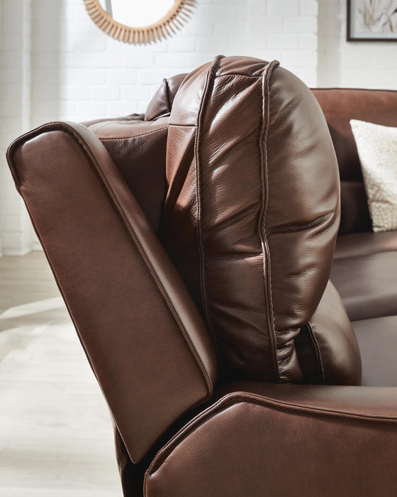 DeepWakes Power Reclining Sectional - Furniture 4 Less (Jacksonville, NC)