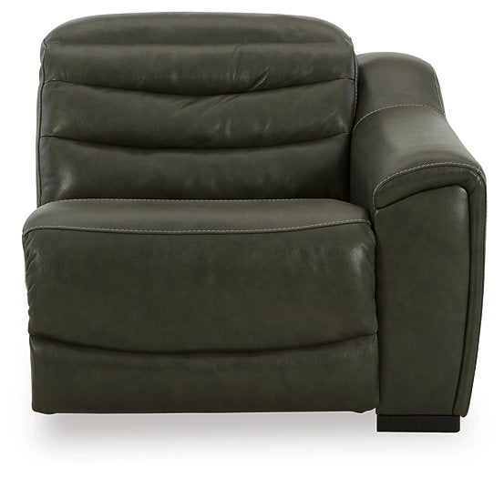 Center Line 3-Piece Power Reclining Loveseat with Console - Furniture 4 Less (Jacksonville, NC)