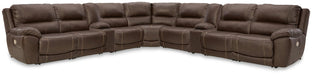 Dunleith Power Reclining Sectional - Furniture 4 Less (Jacksonville, NC)