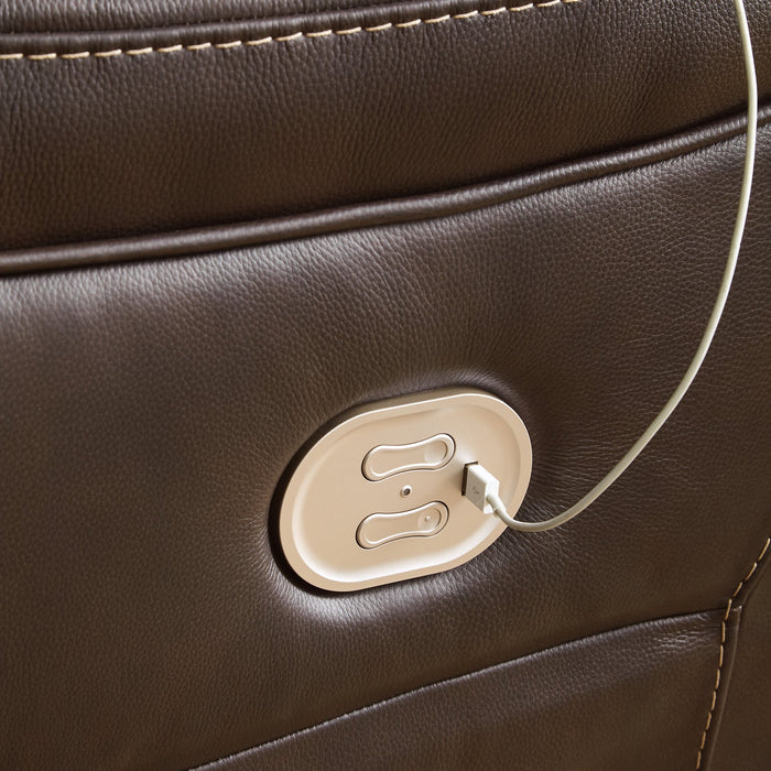 Dunleith Power Reclining Sectional - Furniture 4 Less (Jacksonville, NC)