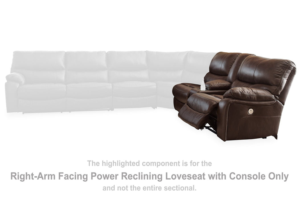 Family Circle Power Reclining Sectional - Furniture 4 Less (Jacksonville, NC)