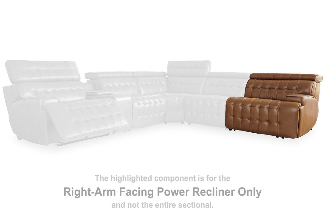 Temmpton Power Reclining Sectional - Furniture 4 Less (Jacksonville, NC)