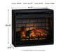 Entertainment Accessories Electric Infrared Fireplace Insert - Furniture 4 Less (Jacksonville, NC)