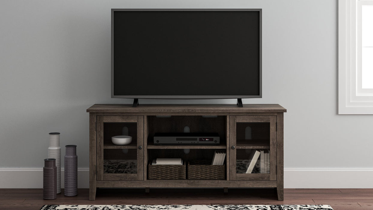 Arlenbry 60" TV Stand with Electric Fireplace - Furniture 4 Less (Jacksonville, NC)