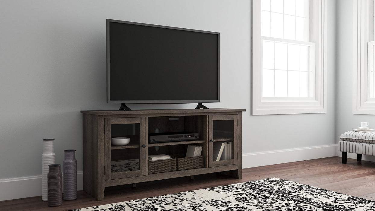 Arlenbry 60" TV Stand with Electric Fireplace - Furniture 4 Less (Jacksonville, NC)