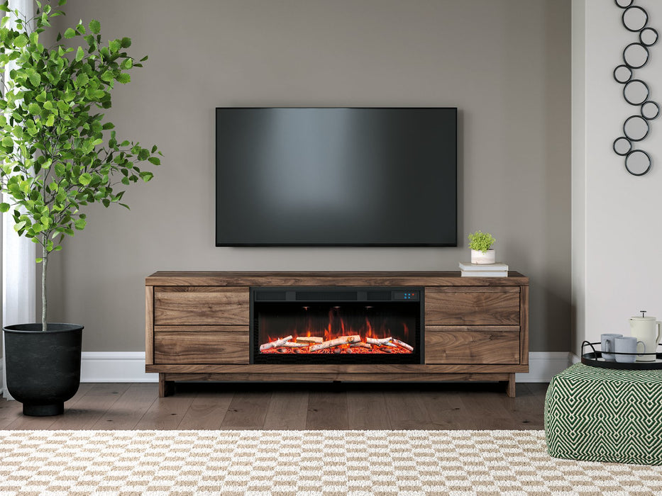 Zadilyn 72" TV Stand with Electric Fireplace - Furniture 4 Less (Jacksonville, NC)