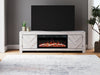 Cayboni 71" TV Stand with Electric Fireplace - Furniture 4 Less (Jacksonville, NC)
