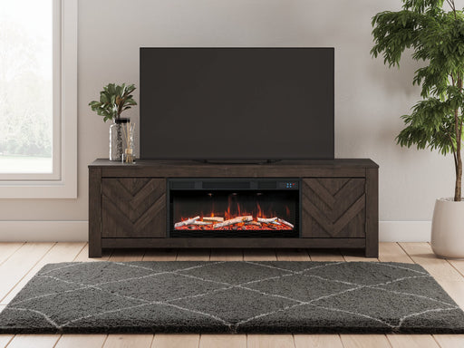 Cayboni 71" TV Stand with Electric Fireplace - Furniture 4 Less (Jacksonville, NC)
