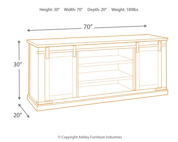 Budmore 70" TV Stand