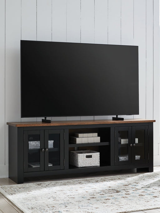 Wildenauer 76" TV Stand - Furniture 4 Less (Jacksonville, NC)