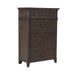 Paradise Valley 5 Drawer Chest in Saddle Brown image