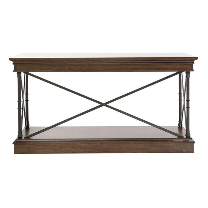 Tribeca Rectangular Sofa Table in Cordovian Brown image