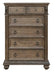 Liberty Furniture Carlisle Court 5 Drawer Chest in Chestnut with Dusty Wax - Furniture 4 Less (Jacksonville, NC)