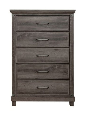 Liberty Furniture Lakeside Haven 5 Drawer Chest in Brownstone - Furniture 4 Less (Jacksonville, NC)