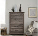 Liberty Furniture Lakeside Haven 5 Drawer Chest in Brownstone - Furniture 4 Less (Jacksonville, NC)