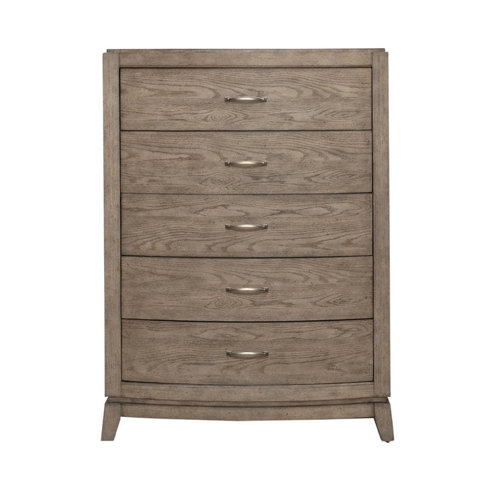 Avalon 5 Drawer Chest in Burnished Beige image