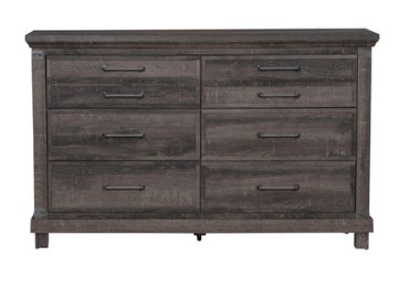Liberty Furniture Lakeside Haven 6 Drawer Dresser in Brownstone - Furniture 4 Less (Jacksonville, NC)