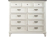 Liberty Furniture Allyson Park 11 Drawer Chesser in Wirebrushed White image