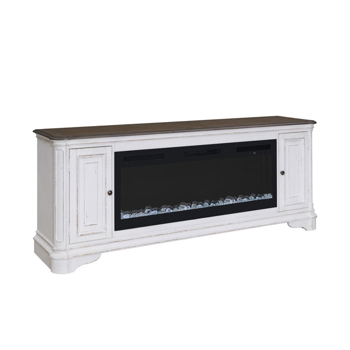 Fireplace TV Consoles 244 82 Inch Console w/ Fire FTS - Furniture 4 Less (Jacksonville, NC)