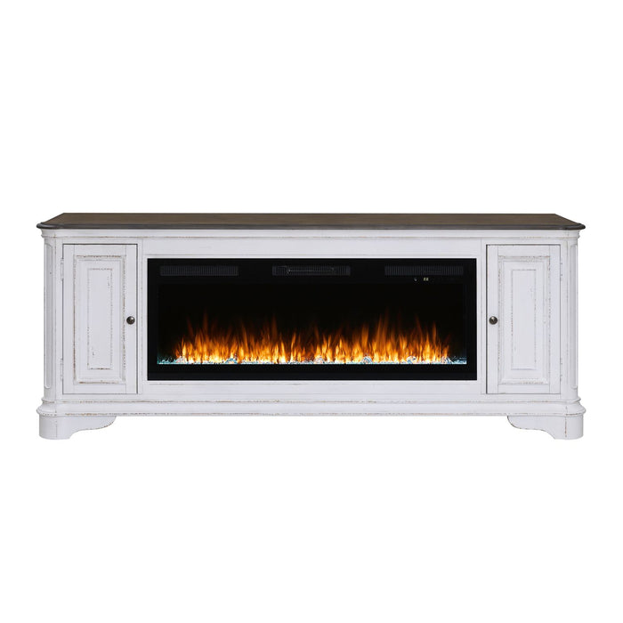 Fireplace TV Consoles 244 82 Inch Console w/ Fire FTS - Furniture 4 Less (Jacksonville, NC)