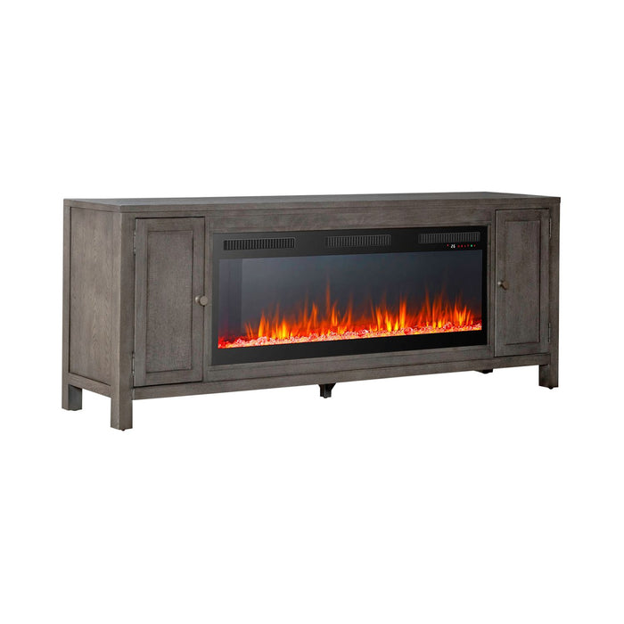 Fireplace TV Consoles 406 78 Inch Console w/ Fire FTS - Furniture 4 Less (Jacksonville, NC)