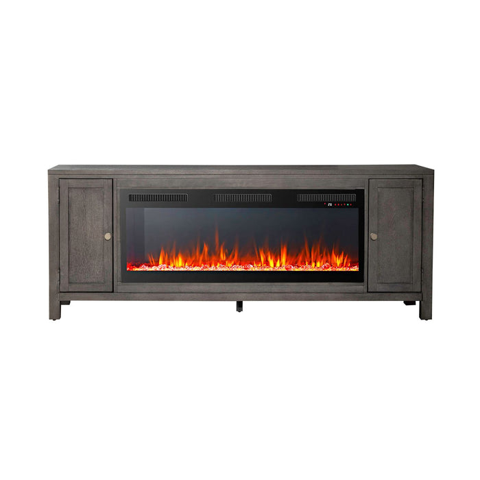 Fireplace TV Consoles 406 78 Inch Console w/ Fire FTS - Furniture 4 Less (Jacksonville, NC)